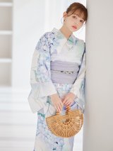 シャーベット水彩紫陽花浴衣 OBI-g-500-kj-8-GY / HIMO-900-yn-3-GYxGD / HEKO-800-sb-5-W / YA-1016-kj-CL / GETA-01-kj-3-IV/ [YMT]