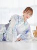 画像2: シャーベット水彩紫陽花浴衣 OBI-g-500-kj-8-GY / HIMO-900-yn-3-GYxGD / HEKO-800-sb-5-W / YA-1016-kj-CL / GETA-01-kj-3-IV/ [YMT] (2)