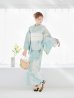 画像5: 【予約 / 5月中旬発送予定】洋モダンミントグリーン浴衣 OBI-siwa-200-kj-13-OW / HIMO-900-yn-5-IV / HEKO-800-sb-5-W / YA-1069-kn-W / GETA-01-kj-3-IV/ [y/YMT]