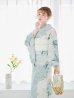 画像7: 【予約 / 5月中旬発送予定】洋モダンミントグリーン浴衣 OBI-siwa-200-kj-13-OW / HIMO-900-yn-5-IV / HEKO-800-sb-5-W / YA-1069-kn-W / GETA-01-kj-3-IV/ [y/YMT]