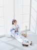 画像11: 水彩ガーベラ柄浴衣 OBI-g-500-kj-8-GY / HIMO-900-yn-5-IV / HEKO-800-sb-8-DusBL / YA-1067-kn-BL / GETA-01-kj-2-BL/ [YMT]