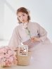 画像2: 【予約 / 5月中旬発送予定】アーガイルビジュー浴衣 OBI-siwa-204-wk-9-DusP / HIMO-906-yn-PEARL / HEKO-800-sb-5-W / YA-1075-kn-BE / GETA-01-kj-7-P/ [yo/YMT] (2)