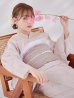 画像3: 【予約 / 5月中旬発送予定】アーガイルビジュー浴衣 OBI-siwa-204-wk-9-DusP / HIMO-906-yn-PEARL / HEKO-800-sb-5-W / YA-1075-kn-BE / GETA-01-kj-7-P/ [yo/YMT]