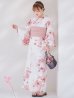 画像10: 【予約 / 5月中旬発送予定】レッドブラウンブーケ浴衣 OBI-siwa-200-kj-8-P / HIMO-900-yn-8-P / HEKO-800-sb-5-W / YA-1079-kj-8-W / GETA-01-kj-7-P/ [y/YMT]
