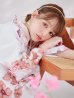 画像6: 【予約 / 5月中旬発送予定】レッドブラウンブーケ浴衣 OBI-siwa-200-kj-8-P / HIMO-900-yn-8-P / HEKO-800-sb-5-W / YA-1079-kj-8-W / GETA-01-kj-7-P/ [y/YMT]