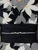 画像22: 白百合鹿子模様浴衣【浴衣３点セット 浴衣/帯/下駄】 OBI-siwa-204-wk-1-B / HIMO-900-yn-1-B / YA-1016-kj-CL / GETA-01-kj-1-B / [y/OF01]