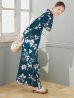 画像10: 【即日発送】藍色椿桜柄浴衣【浴衣３点セット 浴衣/帯/下駄】[YMT]