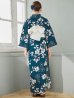 画像17: 【即日発送】藍色椿桜柄浴衣【浴衣３点セット 浴衣/帯/下駄】[YMT]
