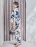 画像10: 【予約 / 5月中旬発送予定】蒼菖蒲柄浴衣 OBI-hira-100-ok-4-DusBL / HIMO-900-yn-4-GYxGY / / YA-1002-kj-BL / GETA-01-kj-2-BL/ [y/OF01]