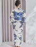 画像19: 【予約 / 5月中旬発送予定】蒼菖蒲柄浴衣 OBI-hira-100-ok-4-DusBL / HIMO-900-yn-4-GYxGY / / YA-1002-kj-BL / GETA-01-kj-2-BL/ [y/OF01]