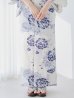 画像18: 【予約 / 5月中旬発送予定】牡丹流れる清流浴衣 OBI-siwa-204-wk-4-NV / HIMO-900-yn-1-B / / YA-953-kn-BL / GETA-01-kj-2-BL/ [/OF01]