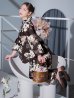 画像16: 【予約 / 5月下旬発送予定】ブラウン地の宵染牡丹浴衣 OBI-g-500-kj-7-GYGE / HIMO-900-yn-7-MOC / HEKO-800-sb-11-MOC / YA-594-kj-CL / GETA-02-ok-4-MOC / [y/YMT]