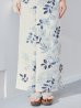 画像19: 南風に揺れる青花浴衣 OBI-g-500-kj-9-NV / HIMO-900-yn-5-IV / HEKO-800-sb-8-DusBL / YA-1067-kn-BL / GETA-01-kj-2-BL / [YMT]