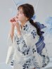 画像5: 南風に揺れる青花浴衣 OBI-g-500-kj-9-NV / HIMO-900-yn-5-IV / HEKO-800-sb-8-DusBL / YA-1067-kn-BL / GETA-01-kj-2-BL / [YMT]