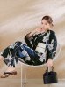画像14: 【即日発送】ストライプ菖蒲柄浴衣【浴衣３点セット 浴衣/帯/下駄】 OBI-hira-100-ok-15-WxW / HIMO-900-yn-1-B / YA-1072-kn-B / GETA-01-kj-1-B / [/OF01]