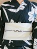 画像19: 【即日発送】ストライプ菖蒲柄浴衣【浴衣３点セット 浴衣/帯/下駄】 OBI-hira-100-ok-15-WxW / HIMO-900-yn-1-B / YA-1072-kn-B / GETA-01-kj-1-B / [/OF01]