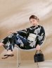 画像6: 【即日発送】ストライプ菖蒲柄浴衣【浴衣３点セット 浴衣/帯/下駄】 OBI-hira-100-ok-15-WxW / HIMO-900-yn-1-B / YA-1072-kn-B / GETA-01-kj-1-B / [/OF01]
