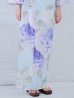 画像17: アンティークブルーローズ浴衣 OBI-g-500-kj-9-NV / HIMO-906-yn-PEARL / HEKO-800-sb-5-W / YA-1001-kj-BL / GETA-02-ok-2-IV/ [YMT]