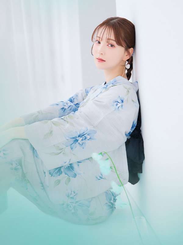 モデル:麻亜里 身長:160cm 着用サイズ:Fサイズ