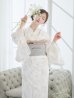 画像9: 【予約 / 5月下旬発送予定】草花模様浴衣 OBI-siwa-202-ok-3-GY / HIMO-900-yn-7-MOC / HEKO-800-sb-11-MOC / YA-1078-wk-IV / YA-1081-kj-W / GETA-02-ok-4-MOC / [y/OF01]