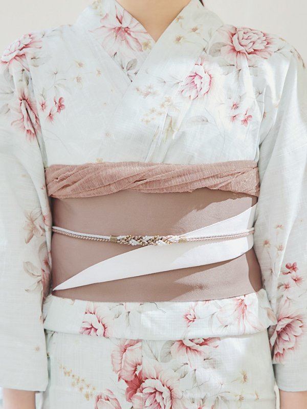 画像16: 【即日発送】赤黄色フラワー浴衣【浴衣３点セット 浴衣/帯/下駄】[YMT]