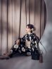 画像10: 【予約 / 5月下旬発送予定】ピオニーブラック花柄浴衣 OBI-siwa-202-ok-2-PBE / HIMO-900-yn-1-B / HEKO-800-sb-11-MOC / YA-1066-kj-IV / GETA-02-ok-4-MOC/ [yo/OF01]