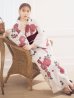 画像9: 【予約 / 5月下旬発送予定】紅色菊花柄浴衣 OBI-siwa-204-wk-15-WR / HIMO-900-yn-4-GYxGY / YA-1002-kj-R / GETA-02-ok-8-RoseP / [yo/OF01]