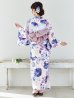 画像13: 【Riuコラボ】【予約/5月中旬発送予定】ブルーアイボリーピオニー浴衣 OBI-siwa-200-kj-11-Rose / HIMO-906-yn-PEARL / HEKO-800-sb-5-WH / YA-1001-kj-BL / YA-1023-wk-P / GETA-01-kj-3-IV [YMT]