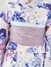 画像14: 【Riuコラボ】【予約/5月中旬発送予定】ブルーアイボリーピオニー浴衣 OBI-siwa-200-kj-11-Rose / HIMO-906-yn-PEARL / HEKO-800-sb-5-WH / YA-1001-kj-BL / YA-1023-wk-P / GETA-01-kj-3-IV [YMT]