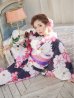画像7: 【浴衣セール】【浴衣】大輪の菊模様浴衣セット（19obi-4/Yheko-WH/Yhimo-P /CG-17-P）[YMT]