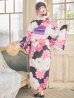 画像8: 【浴衣セール】【浴衣】大輪の菊模様浴衣セット（19obi-4/Yheko-WH/Yhimo-P /CG-17-P）[YMT]