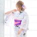 画像3: 【浴衣セール】【即日発送】【浴衣】白地x桜の花模様浴衣セット（Yheko-WH/Yhimo205 /19obi-4/CG-17-P）[OF01]