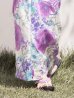 画像7: 【浴衣】白地×華やかなボタニカル浴衣セット（19obi-3/Yheko-030-WH/19himo-BL/ CG-18-PL）[YMT]