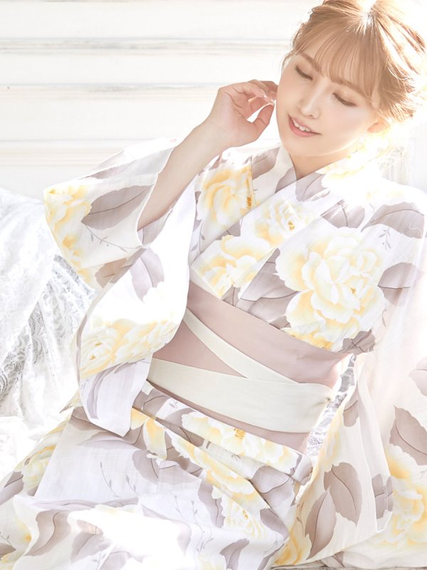 画像5: 【即日発送】【浴衣】グラデ薔薇浴衣セット バラ[HC02]
