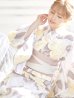 画像5: 【即日発送】【浴衣】グラデ薔薇浴衣セット バラ（OBI-hira-100-ok-6-PBExW / Yobi-030-W / HIMO-900-yn-8-P /GETA-02-ok-5-P ）[HC02]