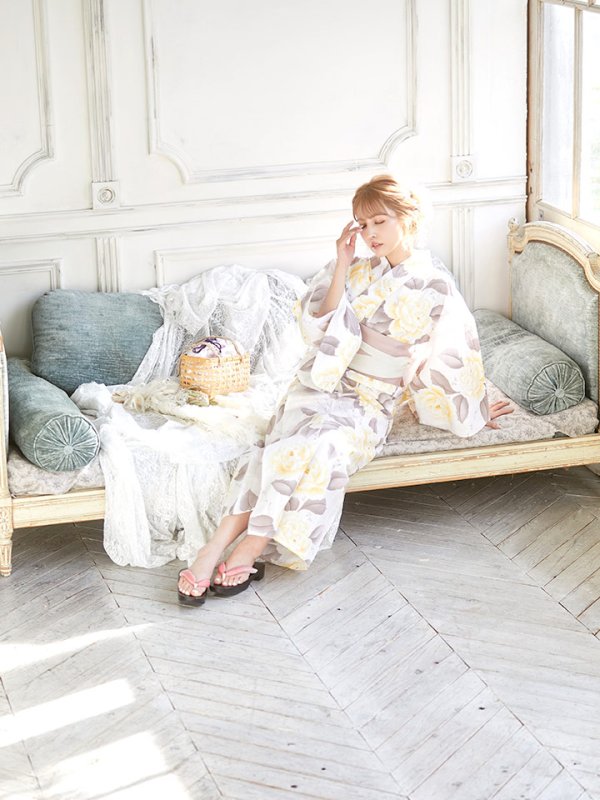 画像7: 【即日発送】【浴衣】グラデ薔薇浴衣セット バラ[HC02]