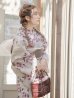画像10: 【即日発送】【浴衣】クリーム地にピンクの紫陽花浴衣（OBI-hira-100-ok-9-PxBR/ HIMO-900-yn-8-P/ Yobi-030-P/ GETA-02-ok-5-P）[YMT]