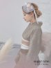 画像3: 【浴衣セール】【浴衣】ベージュ×フラワーレース浴衣（OBI-hira-100-ok-1-BE/ HIMO-900-yn-8-Pearl/ HEKO-800-sb-3-BR/ GETA-02-ok-2-IV）[YMT]