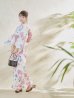 画像14: 【浴衣】白地×ボタニカル牡丹浴衣 OBI-siwa-200-kj-8-P / HIMO-900-yn-8-P / YA-943-kj-BAKEDP / HEKO-800-sb-1-BAKEDP / GETA-02-ok-7-R [YMT]