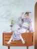 画像12: 【即日発送】大胆に咲き誇る紫×白牡丹浴衣 OBI-siwa-200-kj-13-OW / HIMO-900-yn-4-GYxGY / HEKO-800-sb-5-WH / YA-1029-wk-MVPL / GETA-01-kj-7-P / [YMT]