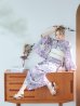 画像13: 【即日発送】大胆に咲き誇る紫×白牡丹浴衣 OBI-siwa-200-kj-13-OW / HIMO-900-yn-4-GYxGY / HEKO-800-sb-5-WH / YA-1029-wk-MVPL / GETA-01-kj-7-P / [YMT]