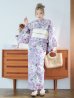 画像4: 【即日発送】大胆に咲き誇る紫×白牡丹浴衣 OBI-siwa-200-kj-13-OW / HIMO-900-yn-4-GYxGY / HEKO-800-sb-5-WH / YA-1029-wk-MVPL / GETA-01-kj-7-P / [YMT]