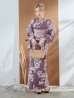 画像4: 【浴衣セール】【即日発送】エンジ×椿ニュアンス浴衣 OBI-siwa-200-kj-11-Rose / HIMO-900-yn-4-GYxGY / HEKO-800-sb-5-WH / YA-1029-wk-MVPL / GETA-02-ok-7-R / [YMT]