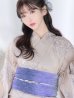 画像5: 【即日発送】【浴衣】ベージュ地に線画の椿浴衣    OBI-g-500-kj-9-NV  / HIMO-900-yn-4-GYxGY / YA-953-kn-BL / HEKO-800-sb-5-W / GETA-02-ok-2-IV[YMT]