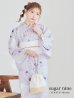 画像2: 【即日発送】可憐なパープルxホワイト牡丹浴衣 OBI-siwa-202-ok-6-W / HIMO-900-yn-8-P / YA-943-kj-BAKEDP / HEKO-800-sb-4-P / GETA-02-ok-2-IV [YMT] (2)