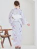 画像8: 【即日発送】可憐なパープルxホワイト牡丹浴衣 OBI-siwa-202-ok-6-W / HIMO-900-yn-8-P / YA-943-kj-BAKEDP / HEKO-800-sb-4-P / GETA-02-ok-2-IV [YMT]
