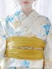 画像5: 【即日発送】ブルーとイエローのニュアンス水仙浴衣  OBI-siwa-202-ok-14-MUS / HIMO-900-yn-7-MOC / YA-950-kn-Y / HEKO-800-sb-6-YEBE / GETA-02-ok-2-IV [YMT]