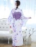 画像6: 【即日発送】パープルxピンクの百合浴衣  【浴衣３点セット 浴衣/帯/下駄】 OBI-siwa-200-kj-5-Li / HIMO-900-yn-8-P / YA-953-kn-W / HEKO-800-sb-5-W / GETA-02-ok-5-P [YMT]
