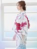 画像7: 【即日発送】【浴衣】白地×流線金魚浴衣 siwa23 / HIMO-900-yn-1-BK / YA-1081-kj-BR / HEKO-800-sb-5-W / GETA-02-ok-7-R [YMT]