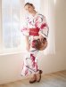 画像4: 【即日発送】【浴衣】白地×流線金魚浴衣 siwa23 / HIMO-900-yn-1-BK / YA-1081-kj-P / HEKO-800-sb-5-W / GETA-02-ok-7-R [YMT]